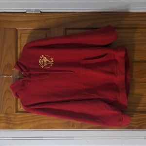 Cool Graphic Size Medium Graphic Hoodie Red Color